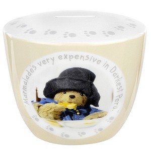 H Samuel Paddington Bear Money Box