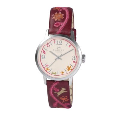 Radley Ladies' Stainless Steel Molly Folk Stitch Strap Watch - Product number 9670157