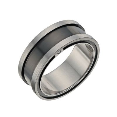 Tioro Diamond Set Black Ring - Product number 9671870