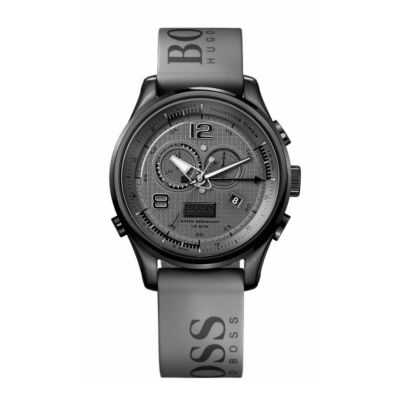 Hugo Boss Sailing men's grey ion plated strap watch - Product number 9678433