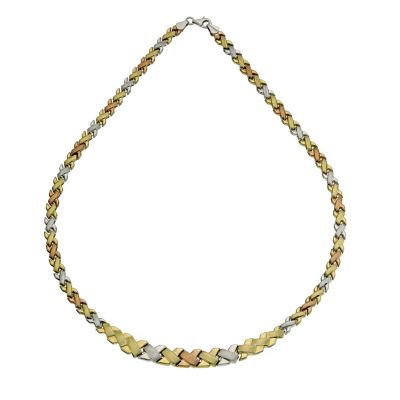Together Bonded 3 Colour Kiss Necklace 17" - Product number 9687696