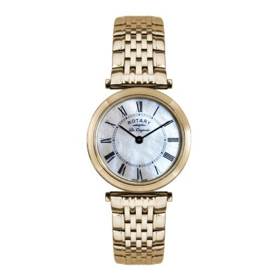 Rotary Ladies' Gold Plated Bracelet Watch