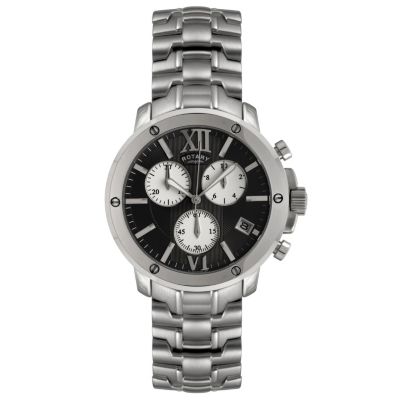 Rotary Men's Chronograph Stainless Steel Bracelet Watch - Product number 9687874