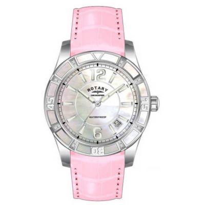 Rotary Chronospeed Ladies' Mother of Pearl Dial Strap Watch