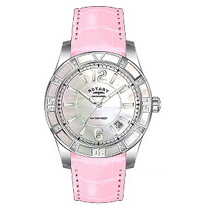Rotary Chronospeed Ladies' Mother of Pearl Dial Strap Watch