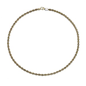 Together Bonded Silver & 9ct Yellow Gold Chain