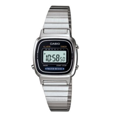 Casio Ladies Stainless Steel Digital Watch - Product number 9690662