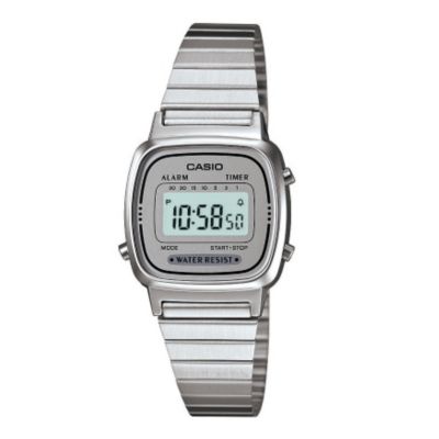Casio Ladies Stainless Steel Digital Watch - Product number 9690670