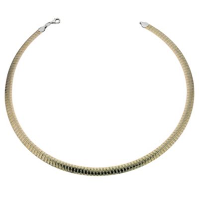Together Bonded Silver & Gold Omega Necklace