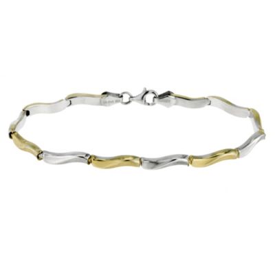 Together Bonded Silver & Gold Two Colour Bracelet - Product number 9694048