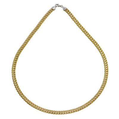 Together Bonded Silver & Gold18" Twist Gold Necklace - Product number 9694080
