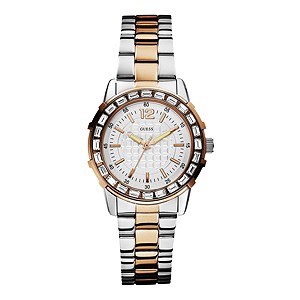 Guess Ladies' Rose Gold Plated Bracelet Watch