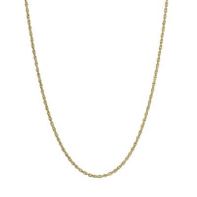 Together Bonded Silver & 9ct Gold Small Fancy Necklace 20" - Product number 9709002