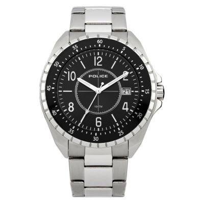 Police Men's Stainless Steel Black Dial Bracelet Watch - Product number 9716653