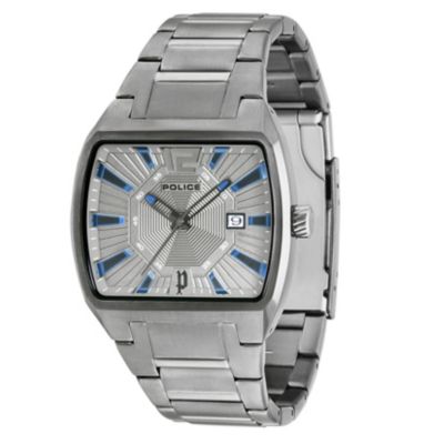 Police Men's Square Dial Stainless Steel Bracelet Watch - Product number 9716785