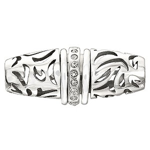 Chamilia Ellipse Grey Zebra Bead