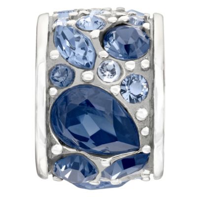 Chamilia Mosaic Blue Swarovski Element Bead