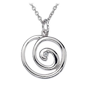 Hot Diamonds Spiral Pendant