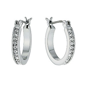 Radiance With Swarovski Crystal Hoop Earrings