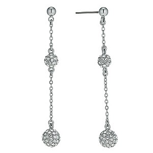 Radiance With Swarovski Crystal Ball Drop Earrings