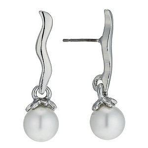 Radiance Long Pearl Earrings