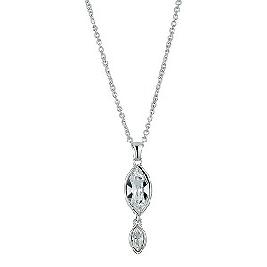 Radiance With Swarovski Crystal Marquise Double Drop Pendant