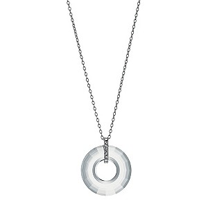 Radiance With Swarovski Crystal Doughnut Pendant