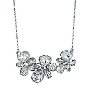 Radiance With Swarovski Crystal Triple Flower Necklace
