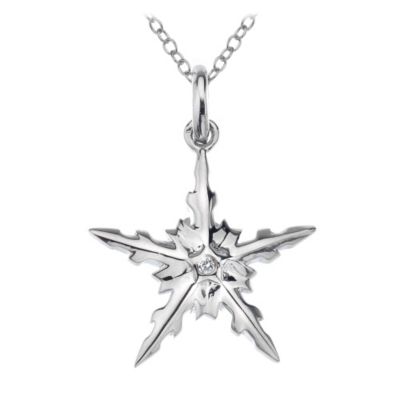 Hot Diamonds silver diamond star snowflake pendant - Product number 9728023