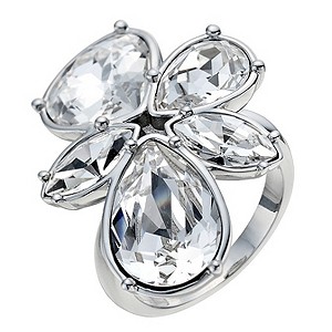 Radiance With Swarovski Crystal Elements Flower Ring P