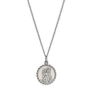 Sterling Silver St. Christophers Pendant