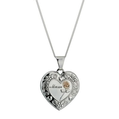 Silver Mum 1/2 Locket - Product number 9732861
