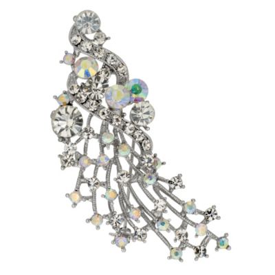 Aurora Borealis Spray Brooch - Product number 9741216