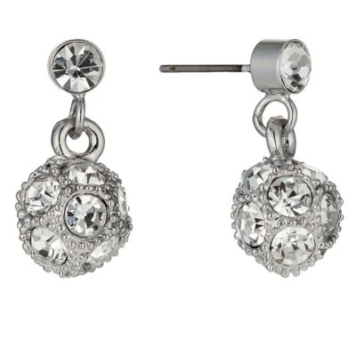 Crystal Ball Drop Earrings - Product number 9741429
