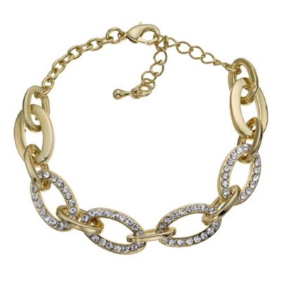 Stone Set Large Link Bracelet - Product number 9741453