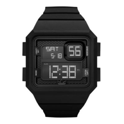 Adidas Curitiba Men's Black Silicone Watch - Product number 9748962