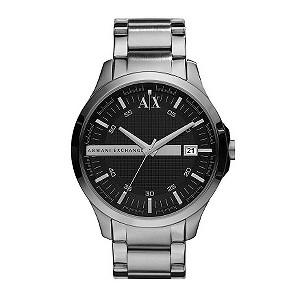 Armani Exchange Men's Dark Grey Stainless Steel Watch