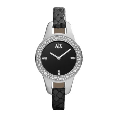 Armani Exchange Ladies' Watch Set With Swarovski Crystal - Product number 9749152