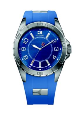Hugo Boss Orange Men's Stainless Steel Blue Strap Watch - Product number 9754547