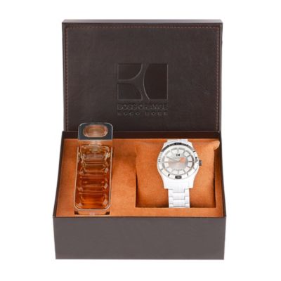 Boss Orange Ladies' White Bracelet Watch and Fragrance Set - Product number 9754644