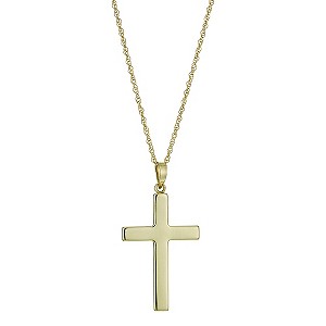Bonded Silver and 9ct Gold Cross