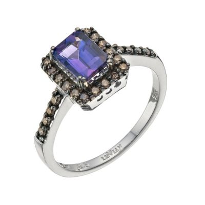 Le Vian 14ct white gold diamond & tanzanite ring - Product number 9757767