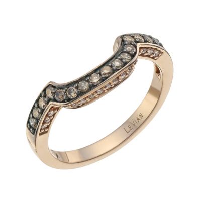 Le Vian 14ct strawberry gold chocolate diamond ring - Product number 9760032