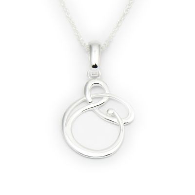 Ortak Silver Entwined Pendant
