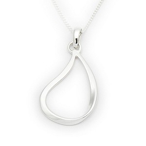 Ortak Silver Open Pendant