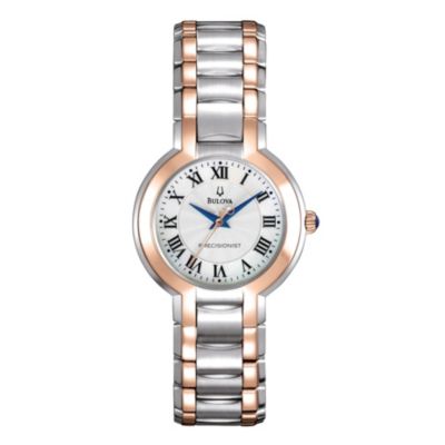 Bulova Precisionist Ladies' Two Colour Bracelet Watch - Product number 9779051