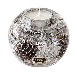 H Samuel Special Memories Winter Story Candle Holder