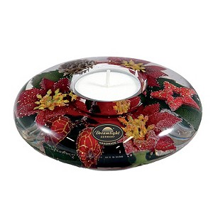 H Samuel Special Memories Red Star Mini UFO Candle Holder