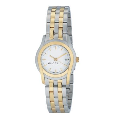 Gucci G Class ladies' two colour bracelet watch - Product number 9788387