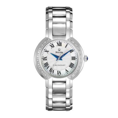 Bulova Precisionist Ladies' Diamond Set Bracelet Watch - Product number 9790012